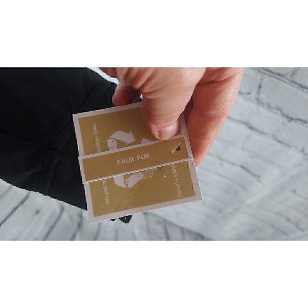 Michael Kors Black Parka with Detachable Faux Fur Lined Hood/NWT, XS - Picture 7 of 11